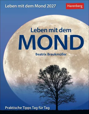 Produktbild von Harenberg Tagesabreißkalender 2027 Leben mit dem Mond 12,5x16cm