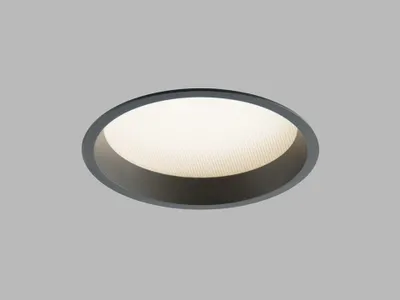 Obrázek produktu pro LED2 Lighting 2250633 ZETA M kulaté zapuštěné bodové svítidlo 160 mm 20 W/2000 lm 3000 K černá