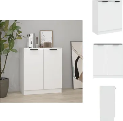 Produktbild von vidaXL Sideboard Weiß 60x30x70 cm Holzwerkstoff -  Sideboards