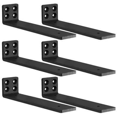 Immagine prodotto di 6 supporti in acciaio per scaffalature industriali
