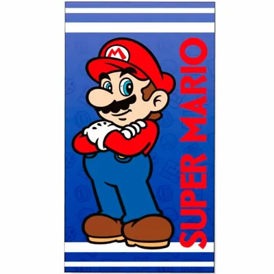 Produktbild von Super Mario Bros. Strandtuch aus Baumwolle