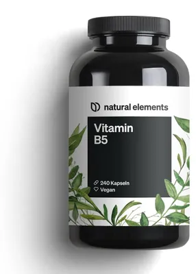 Obrázok produktu pre Kapsule s vitamínom B5 – 240 kapsúl_na 8 mesiacov