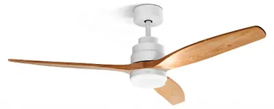 Obrázek produktu pro Ufesa 84105845, Domácí vrtulový ventilátor, Bílá, Dřevo, Strop, 50,4 dB, 132 cm, 208,05 m³/h