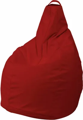Produktbild von Pouf Aunter, Mehrzwecksessel, Sitzsack, Hockerhocker,  Italy, 90x90 h120 cm, Rot