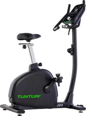 Produktbild von Tunturi Signature E60 Heimtrainer - Ergometer & Servomotor - Bluetooth - Fitnessfahrrad mit 26 Trainingsprogrammen - Niedriger Einstieg - Verstärkte Pedale - Komfort Plus Sattel