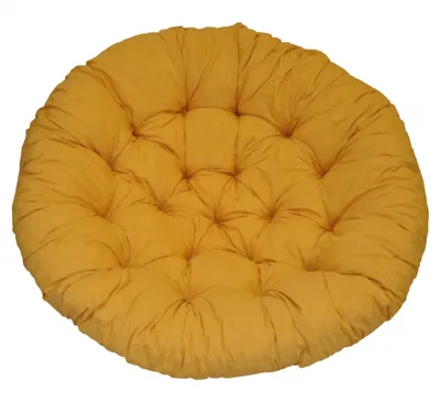Obrázek produktu pro Polstr na křeslo papasan 115 cm žlutý melír