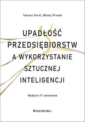 Imagen del producto de Upadłości przedsiębiorstw a wykorzystanie sztucznej inteligencji