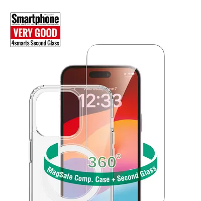 Produktbild von 4smarts 540604, Mantelhülle, Apple, iPhone 15 Pro, 15,5 cm (6.1"), Transparent
