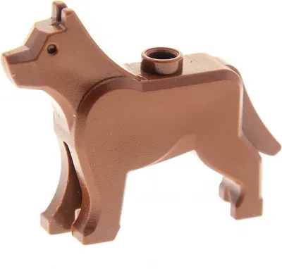 Produktbild von 1x Lego Tier Hund rot braun Schäferhund Bauernhof Harry Potter 4261047 48812