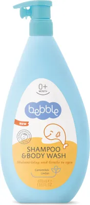 Zdjęcie produktu dla Szampon i żel dla niemowląt 400 ml Rumiankowy / Bebble