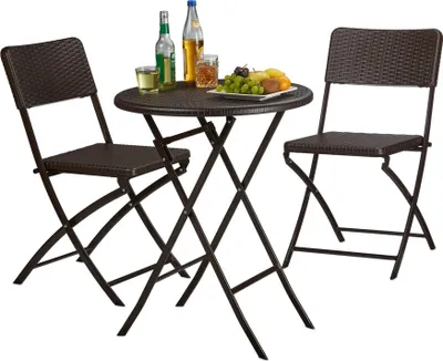 Image de Ensemble de salon de jardin BASTIAN en 3 parties