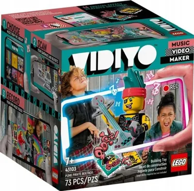 Zdjęcie produktu dla LEGO VIDIYO Punk Pirate BeatBox, Zestaw do budowania, 7 lat(a), Plastik, 0 szt., 172 g