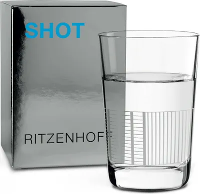 Immagine prodotto di Ritzenhoff Next Shot Schnapsglas, Schnaps Glas, Shotglas, Piero Lissoni, Kristallglas, 40 ml, 3560001