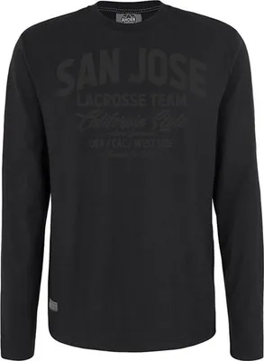 Produktbild von Übergrößen Longshirt San Jose grau AHORN SPORTSWEAR Schwarz 7XL