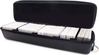 Obrázek produktu pro Pouzdra na karty, úschova hracích karet, vyjímatelné přepážky, popruh, vodotěsné, cestovní organizér na karty