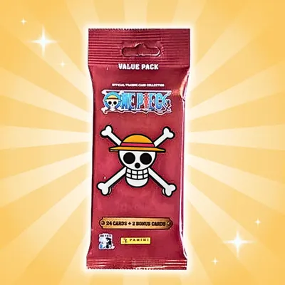 Produktbild von Panini One Piece 25th Anniversary Trading Cards – 1x Fat Pack Booster