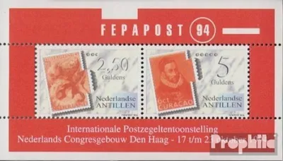 Produktbild von Briefmarken Niederländische Antillen 1994 Mi Block42 (kompl.Ausg.) postfrisch Philatelie