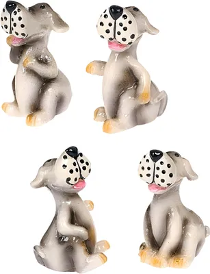 Produktbild von KNORR PRANDELL 218002612 Dekostreu Tiere Hunde 3 cm Polyresin grau