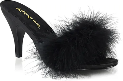 Produktbild von AMOUR-03 Damen Slipper von Fabulicious, Schwarz  , EU 45, US 15