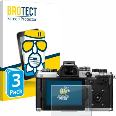 Produktbild von 3x BROTECT Entspiegelungs Schutzglas für OM System OM-3 Schutzfolie Panzer Folie Glas Display Schutz matt