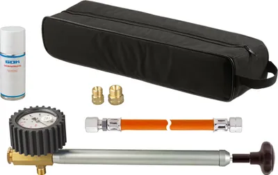 Produktbild von GOK Dichtprüfgerät für Flüssiggasanlagen mit Überdrucksicherung, 0-300 mbar / 0.5-2.0 bar