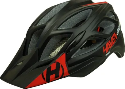 Obrázek produktu pro Cyklistická přilba HAVEN - GRAPHOLO - černá/červená (55-58 cm)