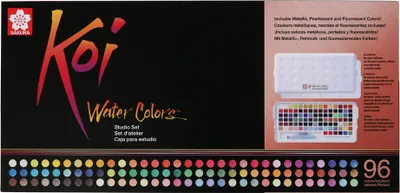Obrázok produktu pre SAKURA Akvarelové farby Koi Water Colors Studio Set 96