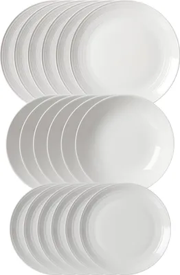 Produktbild von Ritzenhoff & Breker Levi Teller-Set 18-teilig - Weiß
