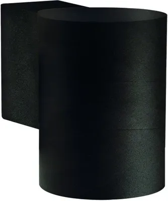 Produktbild von Nordlux Tin Single, Wandbeleuchtung für den Außenbereich, Schwarz, Metall, IP54, Fassade, Oberfläche