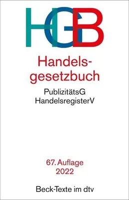 Produktbild von Handelsgesetzbuch HGB