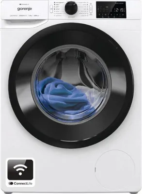 Zdjęcie produktu dla Pralka Gorenje | WPNEI82A1SWIFI |  | Ładowana od frontu | Pojemność prania 8 kg | 1200 obr/min | Głębokość 55 cm | Szerokość 60 cm | Wyświetlacz | LED | Funkcja pary | Biały