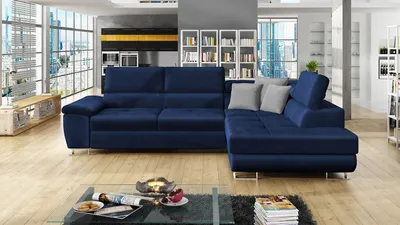 Produktbild von MIRJAN24 Ecksofa Cotere, Eckcouch, Schlaffunktion und Bettkasten, Wohnlandschaft (Magic Velvet 2216 + Magic Velvet 2216 + Magic Velvet 2240, Seite: Rechts)
