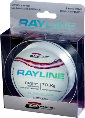 Produktbild von Cinnetic Rayline Geflochtene Schnur 2000 M Durchsichtig 0.200 mm Durchsichtig 0.200 mm