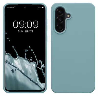 Produktbild von kwmobile Handyhülle für Samsung Galaxy A56 5G Hülle - Case Silikon - Kabelloses Laden - Schutzhülle Cover in Antique Stone