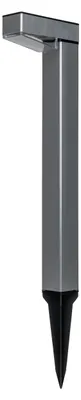 Produktbild von 4er-Set Solar-/Dekoerdspieß "KYOTO", ca. 42cm hoch, aus Metall und Kunststoff, silberfarben, 4000 K / 2,5 lm
