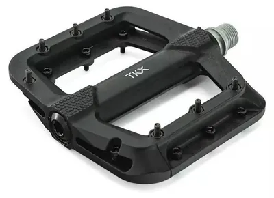 Produktbild von Pedal TKX MTB 9/16" Flat Kunststoff schwarz mit Pins