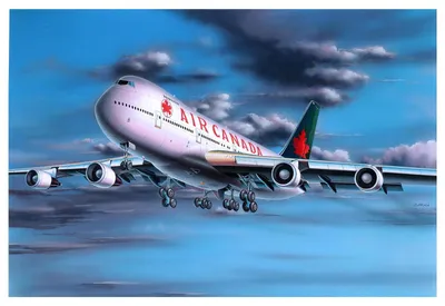 Image de Revell Boeing 747-200 "Air Canada" 1:390