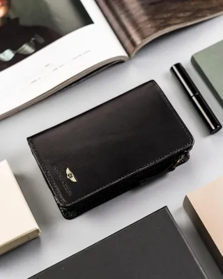 Obrázek produktu pro Peterson dámská kožená peněženka RFID černá velká 14x9 cm