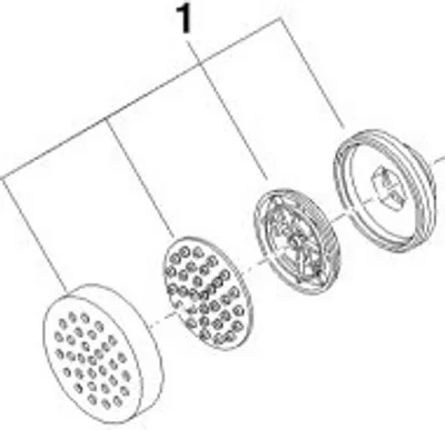 Produktbild von Dornbracht 90120502700-06 Sprayface Ersatzteile