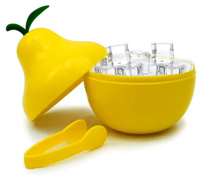 Produktbild von Eiseimer – Behälter für Eiswürfel – Birnenmotiv