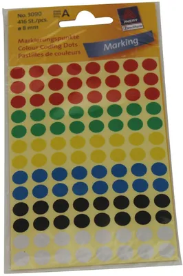Zdjęcie produktu dla Avery Round Labels Ø 8, 416 szt.