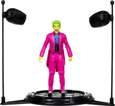 Produktbild von DC Multiverse Actionfigur BM66 The Joker (Black Light) (Gold Label) 18 cm