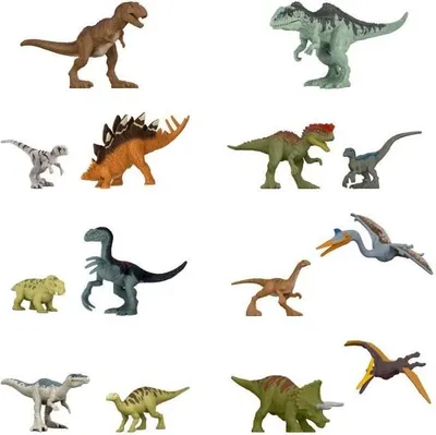 Obrázek produktu pro Sada mini figurek Jurassic World, Le Monde d'apres, od 3 let, GWP38, figurky dinosaurů a lidí