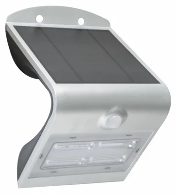 Produktbild von CENTURY SOLAR LED ARCADIA 3.2 SENSOR SILBER 3,2 W 4000 K 400 lm IP65 CEN ACSS-321240