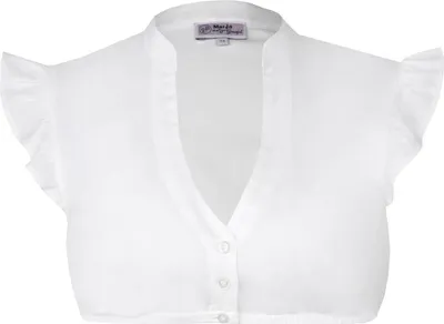 Produktbild von Dirndlbluse Kienberg Flügelarm weiß 40