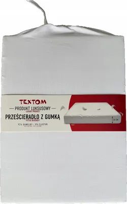 Obrázek produktu pro Textom, prostěradlo s gumou, jersey, 140x200 cm