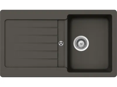 Produktbild von Schock Einbauspüle Typos D-100 A Asphalt - Auflagespüle