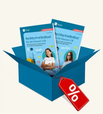 Produktbild von Paket: Rechtschreibrätsel für die Klassen 5 bis 8