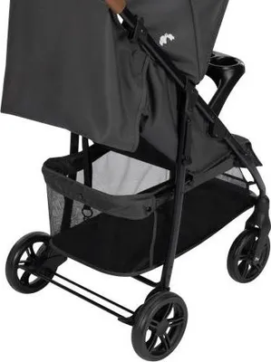Produktbild von Bebeconfort Misty Duo, Kompakter Kinderwagen 2-in-1 Set, mit i-Size Babyschale, Korb 8 kg, 0-4 Jahre, bis 22 kg, Mineral Graphite