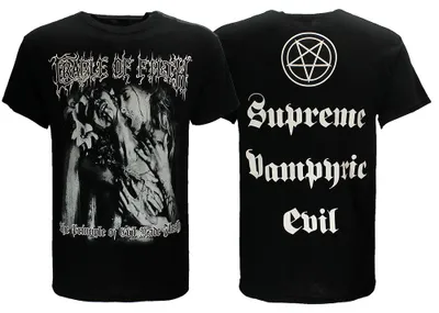Zdjęcie produktu dla Koszulka Cradle Of Filth „Supreme Vampiric Evil” – rozmiar L